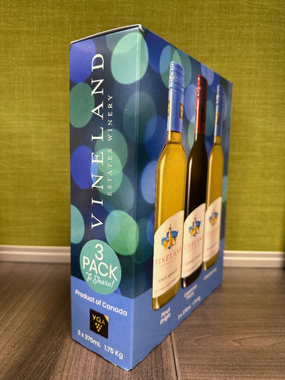 Vineland Variety pack - 375ml x 3 bottles